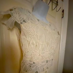 Beautiful Ivory Short Dress Small